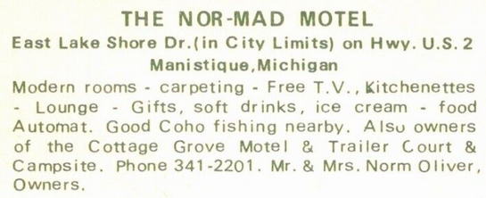 Nor-Mad Motel - OLD POSTCARD SHOTS